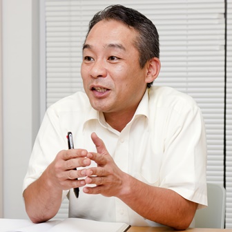 営業部 CS課 課長の渋谷誠氏