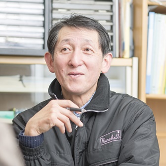 笑顔で対応して頂いた山口氏