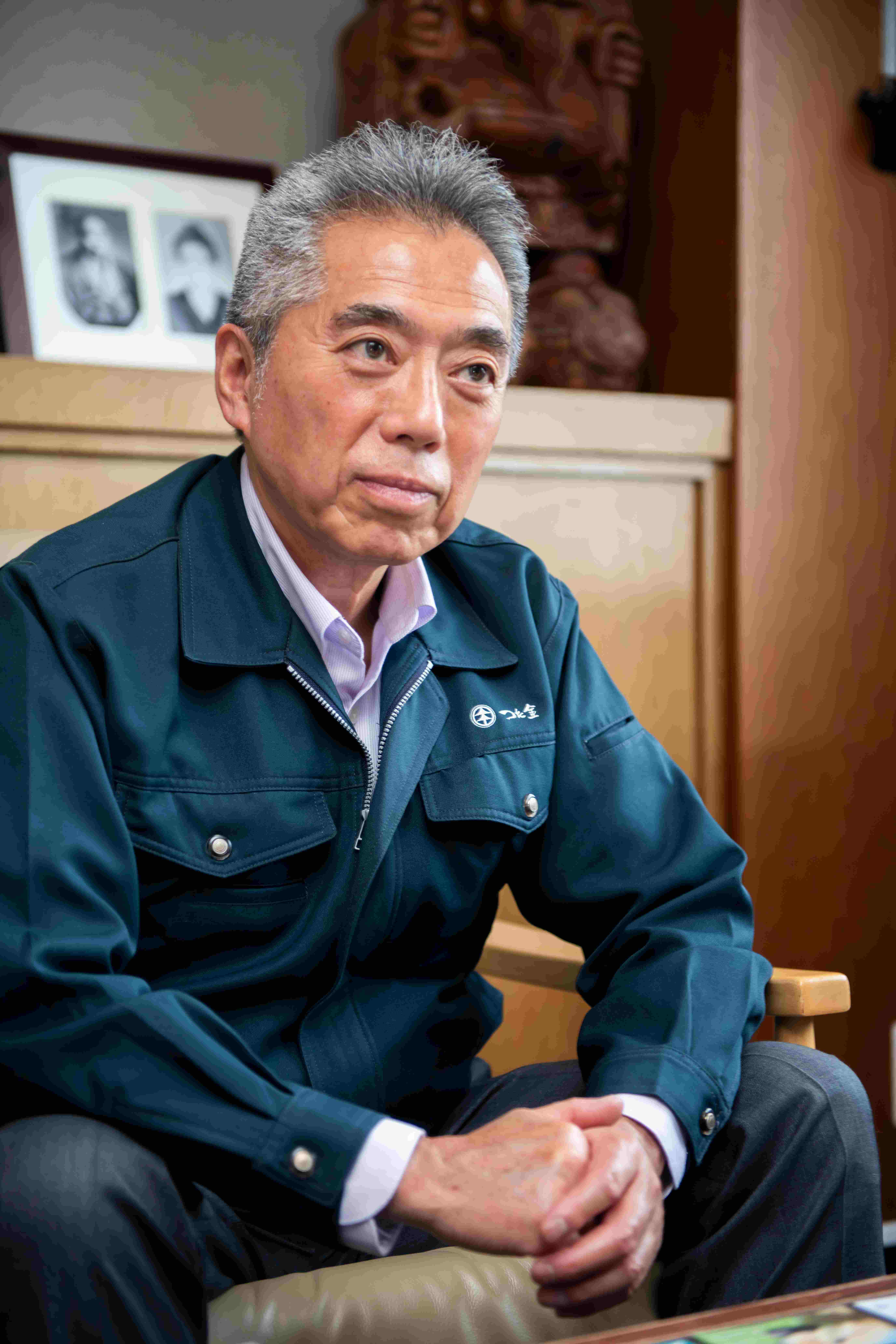 蔦金商店　出川社長